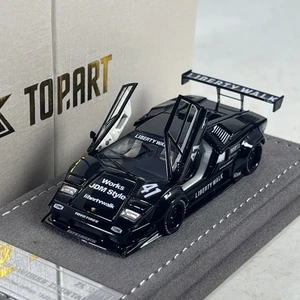 1/43 Topart LB Works Lamborghini Countach Black TMCS 2025 Event Exclusive LBWK - Picture 1 of 2