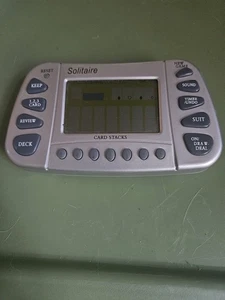Solitaire Master Handheld Card Game Electronic Game Used Works - Picture 1 of 1