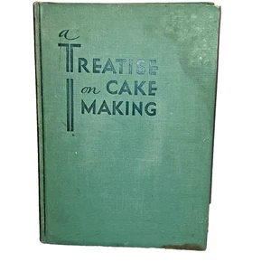 1950 A Treatise on Cake Making  Fleischmann Division, Hardcover Vintage Cookbook - Picture 1 of 24