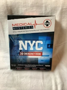 Medical Mysteries: NYC Emergency Room Brettspiel | Neu versiegelt Buffalo Co-op - Bild 1 von 2