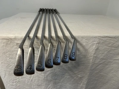 Винтажный набор айронов Spalding Executive 3-9 Jet Step легкий стальной стержень - Изображение 1 из 4