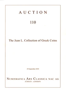 Numismatica Ars Classica NAC AG Zurich 2018 Auction 110 Catalog Greek Coins - Picture 1 of 1