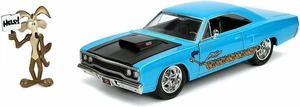 Jada 1:24 Diecast 1970 Plymouth Roadrunner with Wile E Coyote Figur - Bild 1 von 10