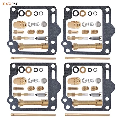 4x kits de reconstrucción de carburador aptos para Suzuki GS650E GS650G GS650GL 1981-1983 Foto 1 de 4