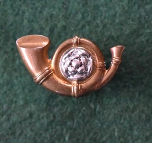 The King's Own Yorkshire Light Infantry Cap badge - Circa WW2 - Picture 1 of 3