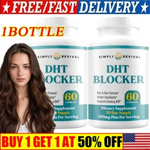 Simply Revival DHT Blocker - Promote Hair Growth,Improve Scalp Blood Circulation - Picture 1 of 13
