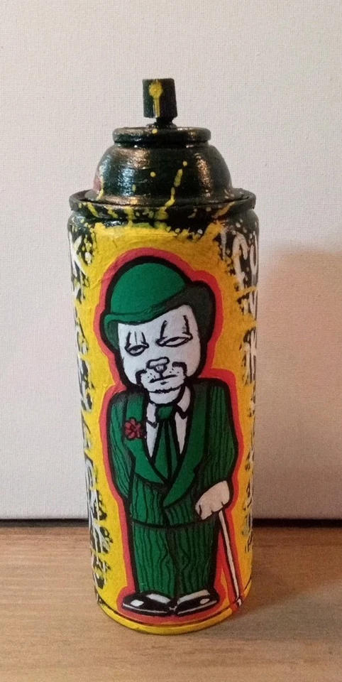 ARTE ORIGINAL DE GRAFFITI EN LATA DE SPRAY "NATE DOGG. Foto 1 de 4