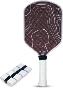 Roore Pickleball Paddel Kantenschutz Band & Overgrip Kombipackung - 26 mm, weiß - Bild 1 von 1
