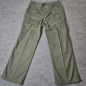 Pantaloni donna 5.11 tattili pro ripstop taglia 6 verdi cargo tasche utility - Foto 1 di 7