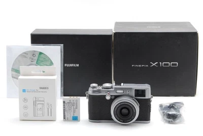 [MINT in Box] Fujifilm FinePix X100 12.3MP Digital Camera Silver From JAPAN #66 - Image 1 of 4