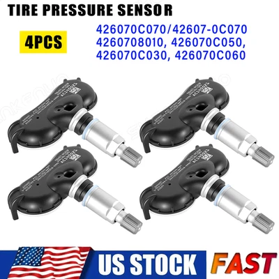 Set of 4 OEM 42607-0C070 TPMS Tire Pressure Sensor For Toyota Tundra 2006-2017 - Image 1 of 4