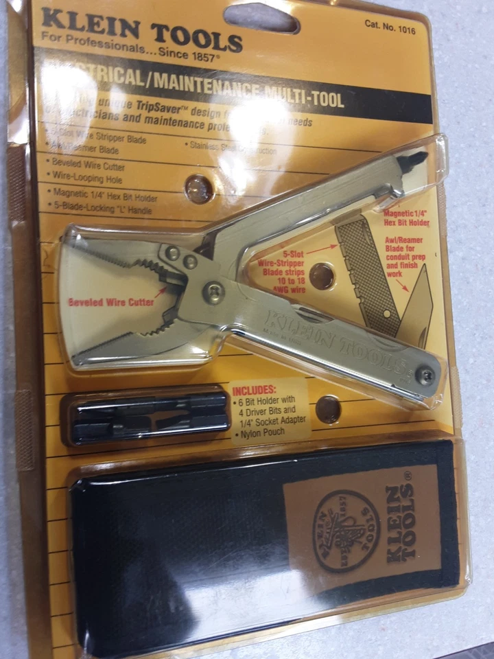 NUEVO Klein Tools TripSaver 13 en 1 Multiherramienta Cat. No. 1016 Foto 1 de 4