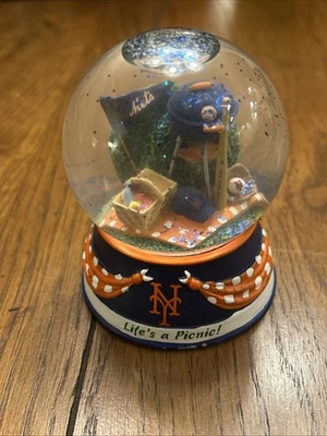 Globo de nieve de los New York Mets 'Life's a Picnic' Mini 3", Willabee & Ward MLB Foto 1 de 4