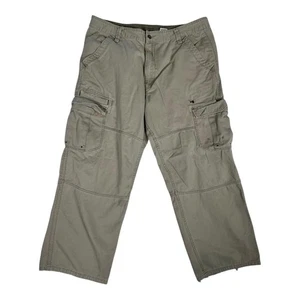 Pantalones cargo vintage Levi's Silvertab para hombre 40x32 caqui soldado ropa de trabajo utilitaria - Imagen 1 de 12