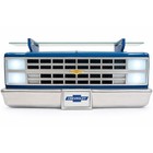 1985 Chevrolet C10 Truck Floating Wall Shelf, Skyline Blue, 19.30x5.70x8.10 in