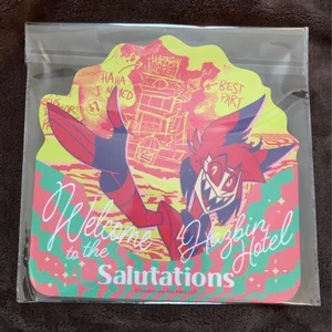 Tappetino per mouse Hazbin Hotel Alastor Pop Up Shop Limited Giappone - Foto 1 di 6