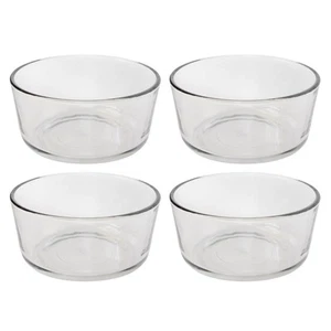 Pyrex 7201 4-Cup Glass Bowl (4-Pack) - Picture 1 of 4