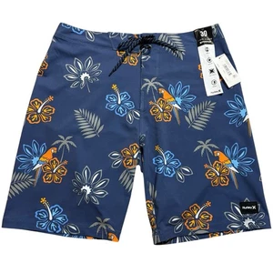 Hurley Phantom Boardshorts Floral Tropical Badehose schnelltrocknend Herren Größe 30 - Bild 1 von 5