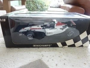 Minichamps Super Agri B.A.R. Honda F1 Sato Takuma Suzuki Akuri Diecast 1/18 - Picture 1 of 18