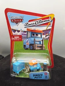 Disney World of Cars Race O Rama Dinoco Pitty #62 1/55 Scale Mattel NEW - Picture 1 of 6