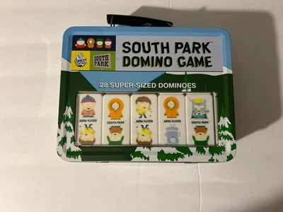 South Park Domino Game - 28 Super-Sized Dominoes With Lunch Box 2005 - Image 1 of 4