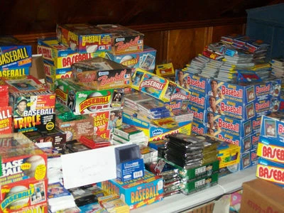 Huge lot of unopened baseball card packs! - Image 1 of 2