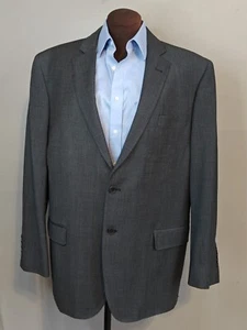 🇺🇲 Brooks Brothers Madison Mens 46R Charcoal 2 Button Sports Coat Blazer - Picture 1 of 10