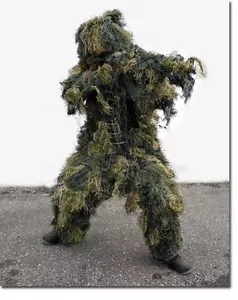 Tarnanzug Ghillie Suit antifire woodland,Paintball-NEU- - Bild 1 von 1