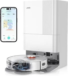 JONR P20 Pro Aspirapolvere Robot Braccio Estensibile per Bordi Pulizia,8000Pa - Imagen 1 de 9