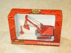 SpecCast Schield Bantam 1:50 C-35 Crawler Backhoe NEW - Picture 1 of 6
