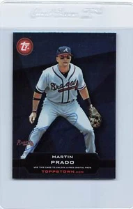 2011 Topps #TT2-45 Martin Pradd Braves Signed Auto *K1840 - Picture 1 of 2