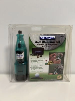 Dremel Golf Cleaning Kit 760-01 w/ 2 Tools & Carrying Case - New & Sealed In Box - Image 1 of 4