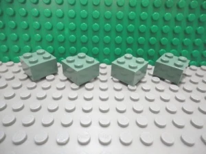 Lego 4 sandgrün 2x2 Steine Block NEU - Bild 1 von 1
