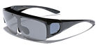 Gafas De Sol Para Hombres Moda Lentes Polarizado Cubierta Prescripción Rx Uv400
