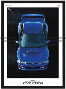Subaru Impreza 22b STi Version Poster A2 - Picture 1 of 1