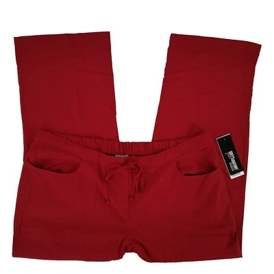 Grey's Anatomy Scrub Pant Bottoms 4232-684 Hot Tamale - Image 1 of 3