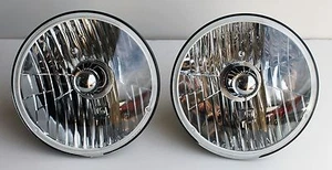 1941 42 1946 1947 48 1949 50 1953 Chevy TRUCK HALOGEN headlights NEW pair 12V CL - Picture 1 of 5