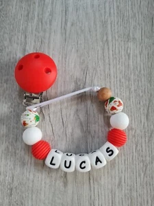 Chupete Cadena Regalo Personalizado Navidad Dummie Clip - Imagen 1 de 1