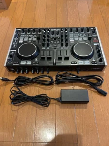 Denon DJ DN-MC6000 4 Channel black DJ Controller Mixer Traktor Tabletop Working - Picture 1 of 13