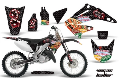 Calcomanías gráficas adhesivas Dirtbike para Honda CR125R CR250R 2002-2015 VEGASBALLER K Foto 1 de 2
