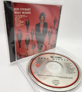 ROD STEWART Body Wishes Japan 1st press Rare Vintage CD 32XD 969 CSR 1988 F/S - Picture 1 of 10