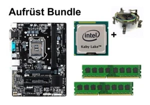 Pack de mise à niveau - GBT H110M-S2PV DDR3 + Intel Core i7-7700K + 4 Go RAM #113059 - Photo 1/4