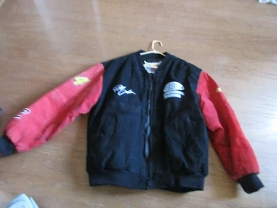 Chaqueta de Gamuza Jeff Gordon #24 Nascar Negra y Roja Talla Grande GUC DUPONT AUTOMOTI Foto 1 de 4
