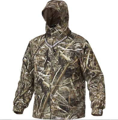 Drake Waterfowl Jacket DW2430 Max 5 EST Vented Waterproof Full Zip Max 5 Camo - Image 1 of 4
