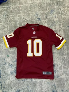 NIKE NFL ROBERT GRIFFIN III WASHINGTON REDSKINS JERSET #10 JERSEY SZ medium USED - Picture 1 of 8