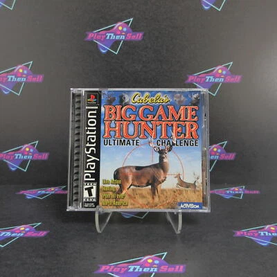 Cabela's Big Game Hunter Ultimate Challenge PS1 PlayStation 1 Completo - 1 Año... Foto 1 de 4