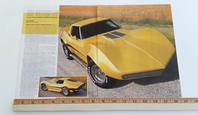 1972 MOTION PERFORMANCE CORVETTE MORAY GT ORIGINAL 2006 ARTICLE - Image 1 of 3
