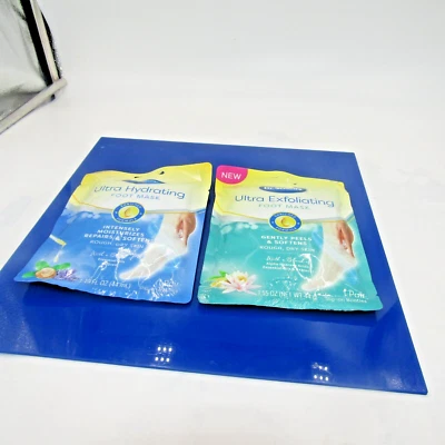 2X Mascarilla Ultra Exfoliante para Pies Dr. Scholl's - Exfolia y Suaviza la Piel Seca Áspera. Foto 1 de 4