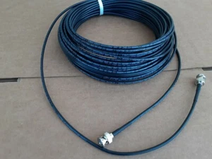 US MADE Belden 4855R 12 GHZ - SDI 4K MiniRG-59 UHD Video Cable BNC Male 25 FT - Picture 1 of 3