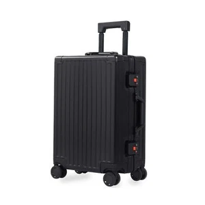 All Aluminum Carry On Luggage,Hard Shell Carry On Luggage, Zipperless Lug - Picture 1 of 8